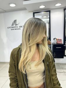 Mechas Balayage Rubio