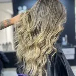 balayage rubio