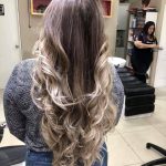 hermoso balayage cenizo